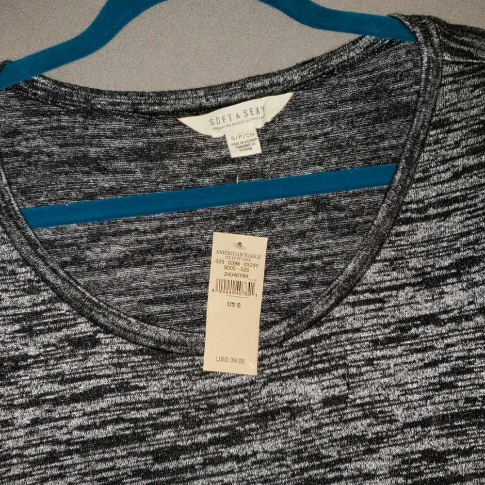 American Eagle Cutout Back Midi Dress